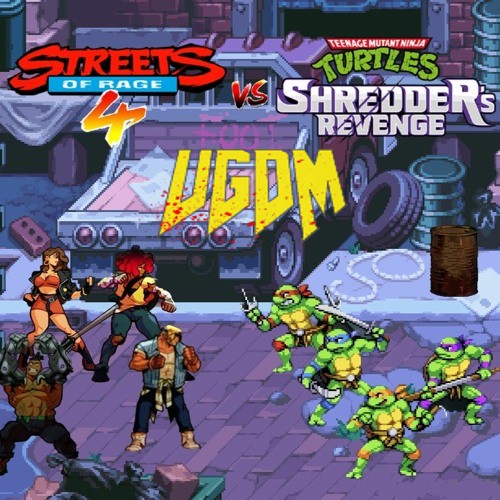 VGDM Streets of Rage 4 TMNT Shredder's Revenge