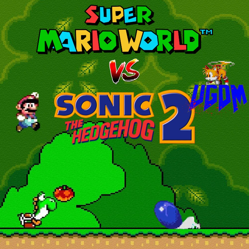 super mario world sonic the hedgehog2